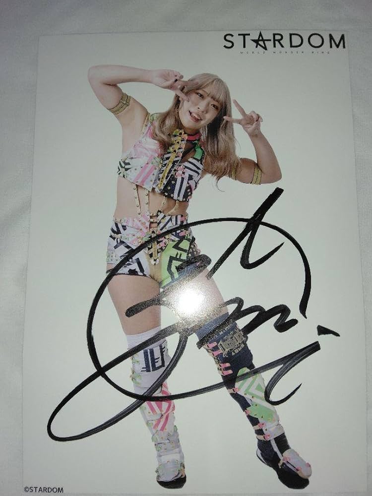 東京女子プロレス　サイン入りポートレートBOOK Yahoo!オークション - 東京女子プロレス 鈴芽 直筆サイン入り